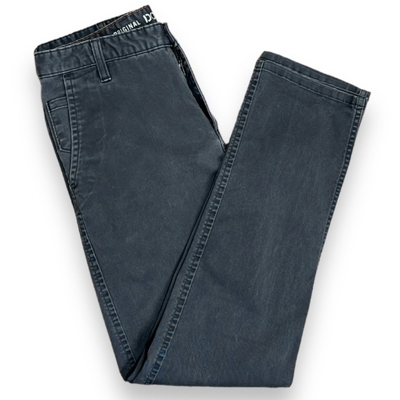 Pantalon Dockers Homme à Carreaux Gris - Coupe Droite, Taille 29-30 X 30 - Occasion En Très Bon état